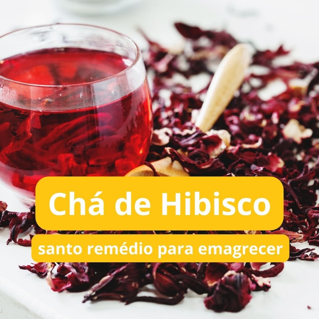 Ch de Hibisco para Emagrecer e Controlar a Press o Arterial