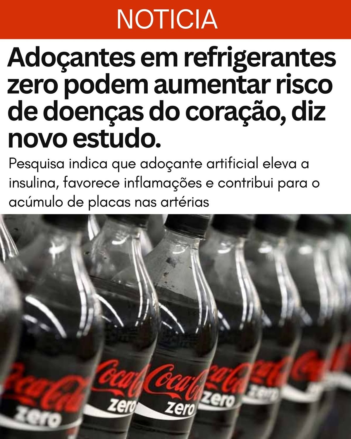 Risco do refrigerante e doenças do coração